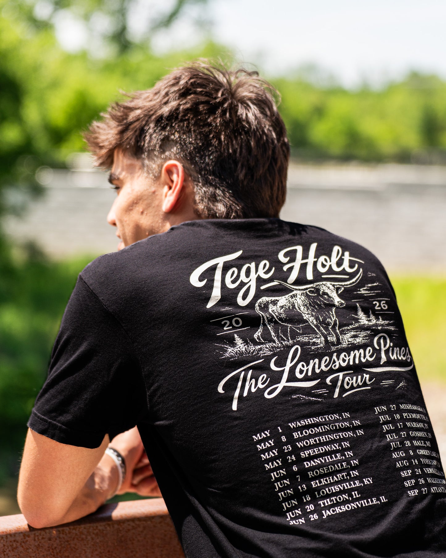 Tege Holt Lonesome Pines Tour 2026 T-Shirt