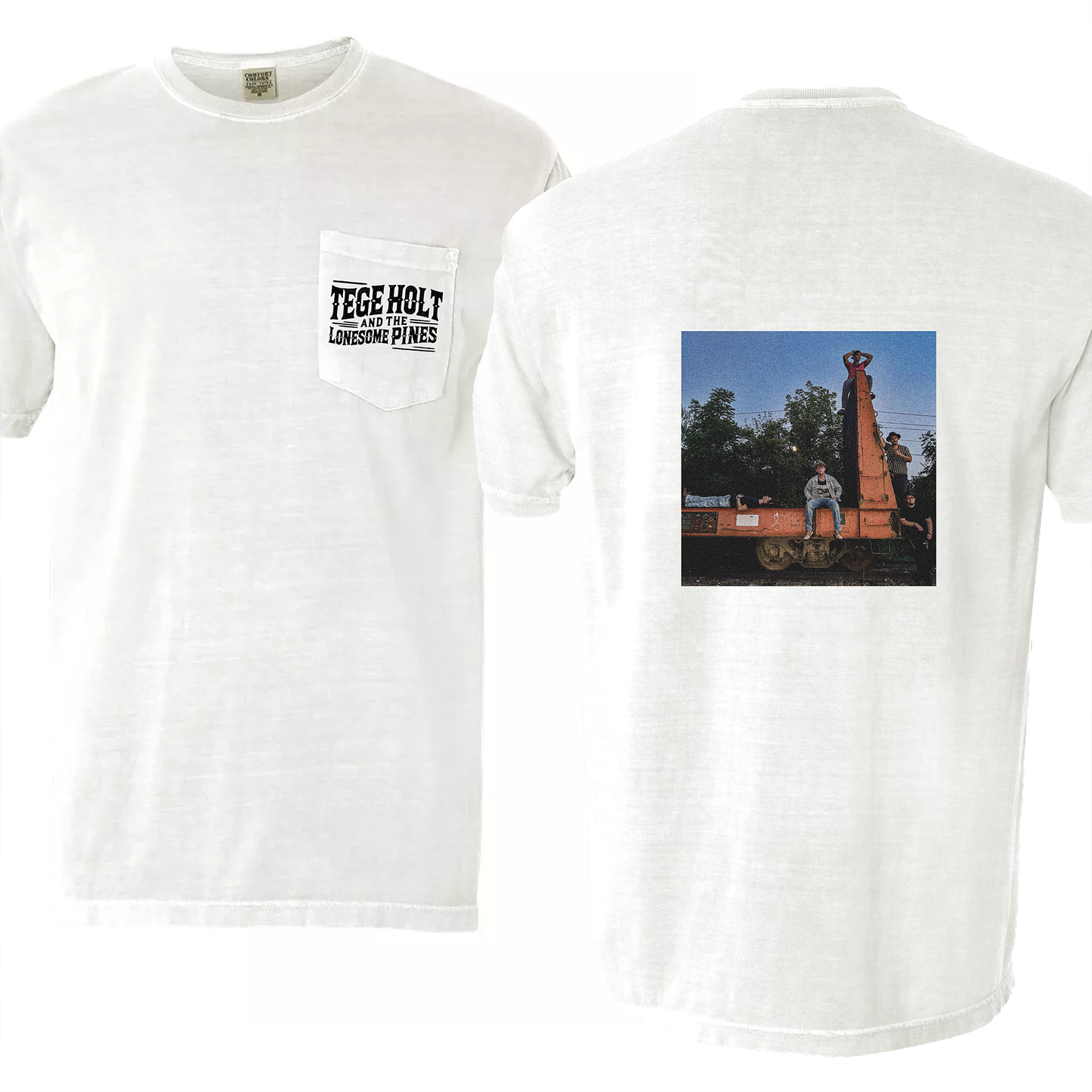 Tege Holt & The Lonesome Pines Pocket T-Shirt