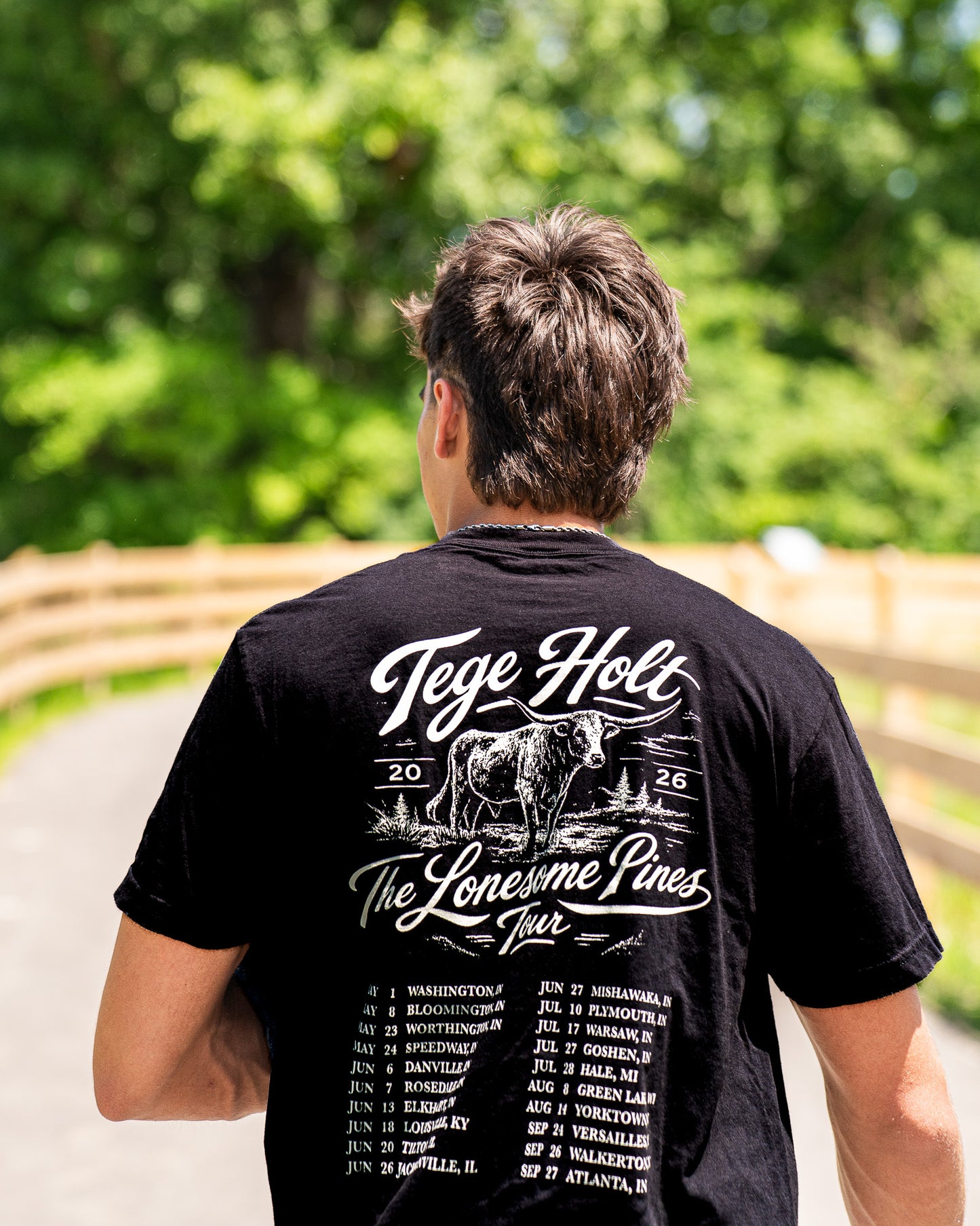Tege Holt Lonesome Pines Tour 2026 T-Shirt