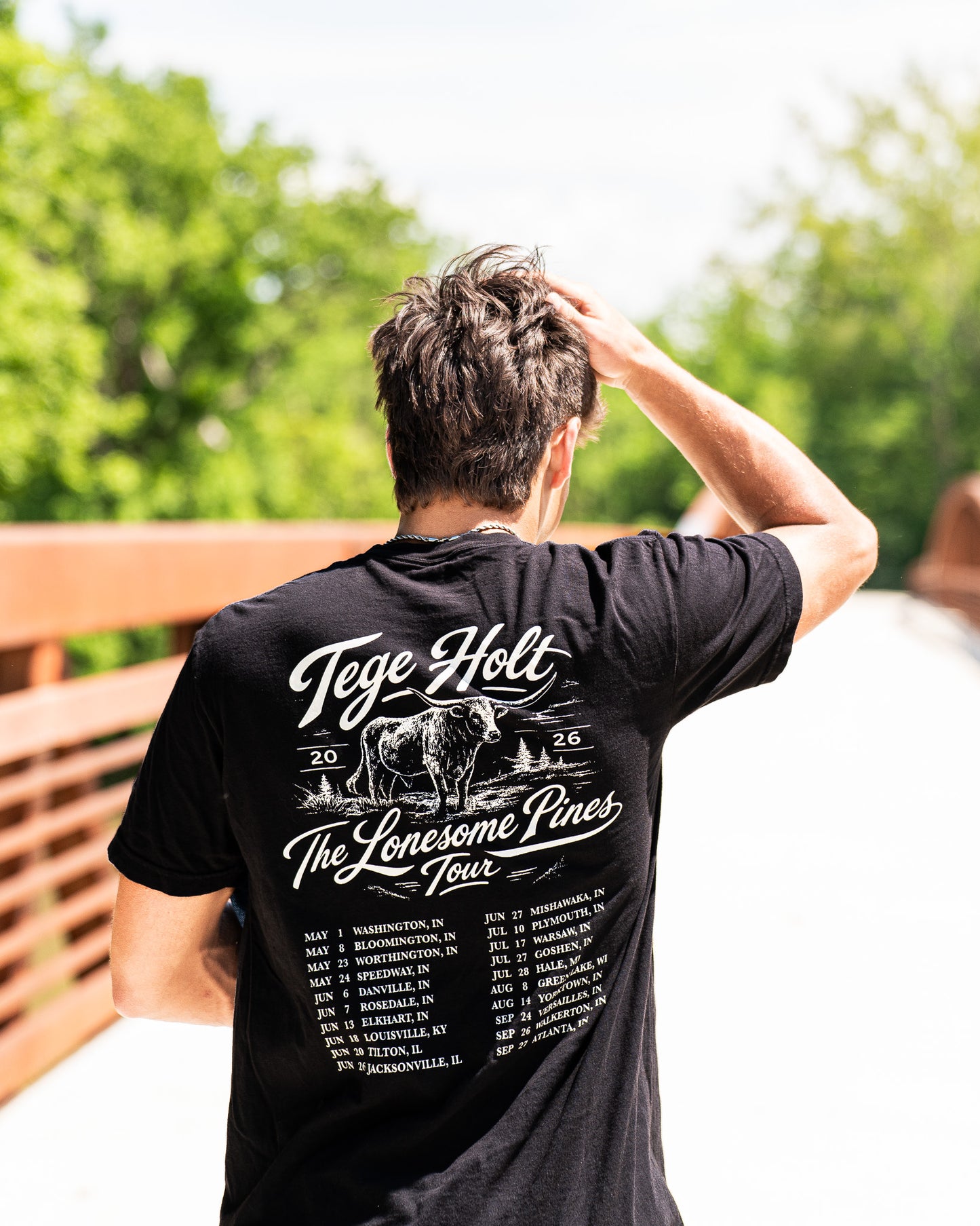 Tege Holt Lonesome Pines Tour 2026 T-Shirt